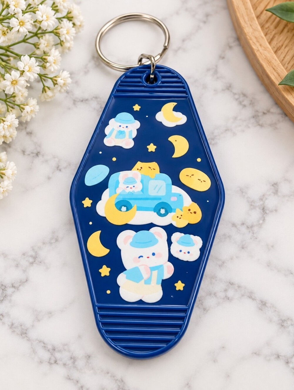 Blue Keychain